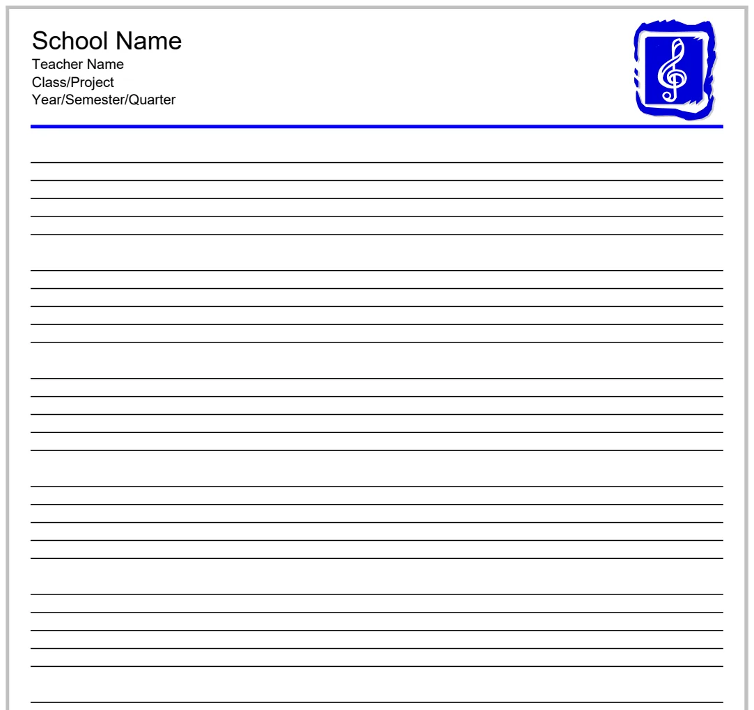 School Class & Project Tracker preview