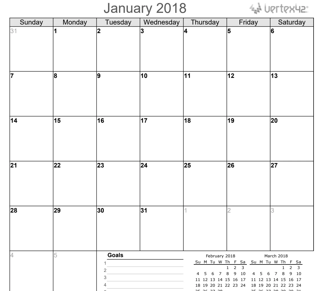 Monthly Planner preview
