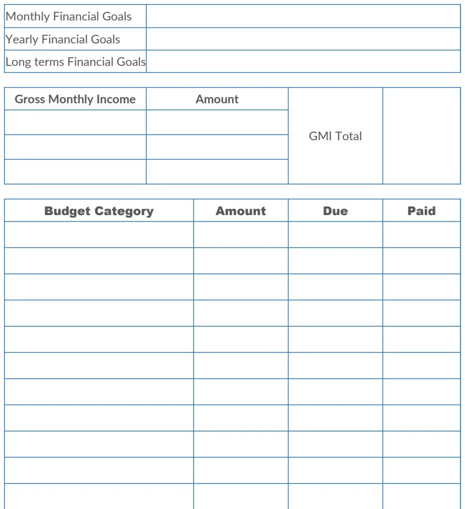 Household Budget Planner preview