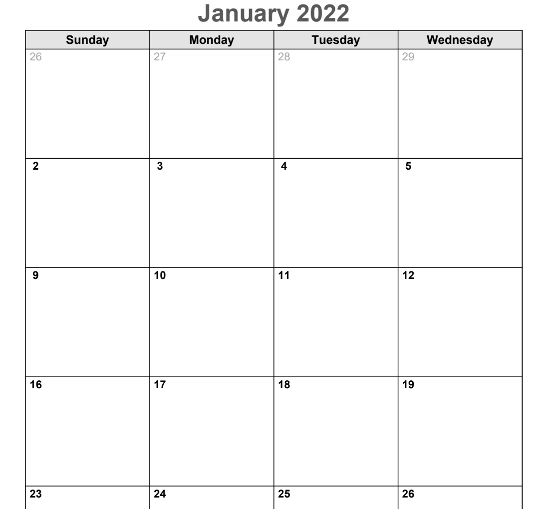 2 Page Monthly Planner preview