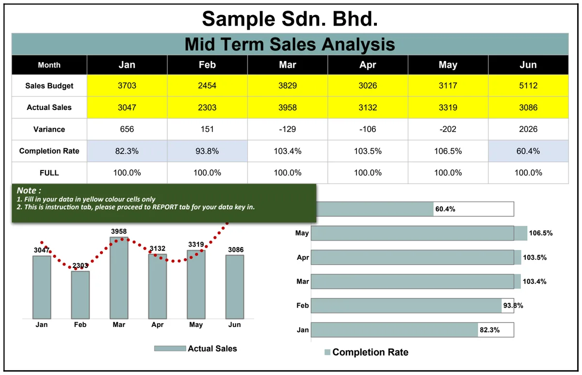 Mid Term Sales Analysis preview