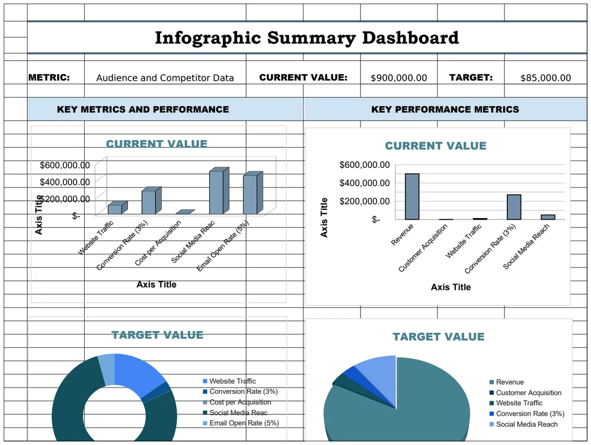 Dashboard Infographic Template preview