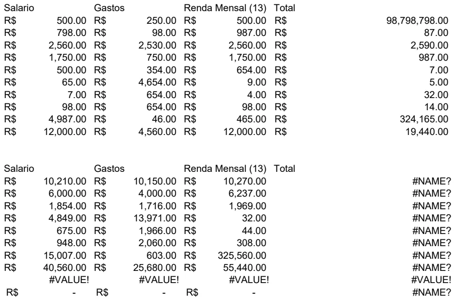 Monthly Salary & Expense Tracker with Annual Income preview