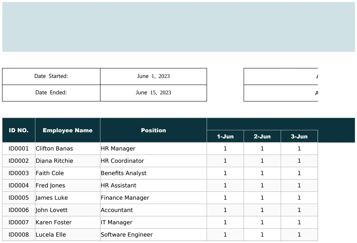 Employee Productivity Calculator preview