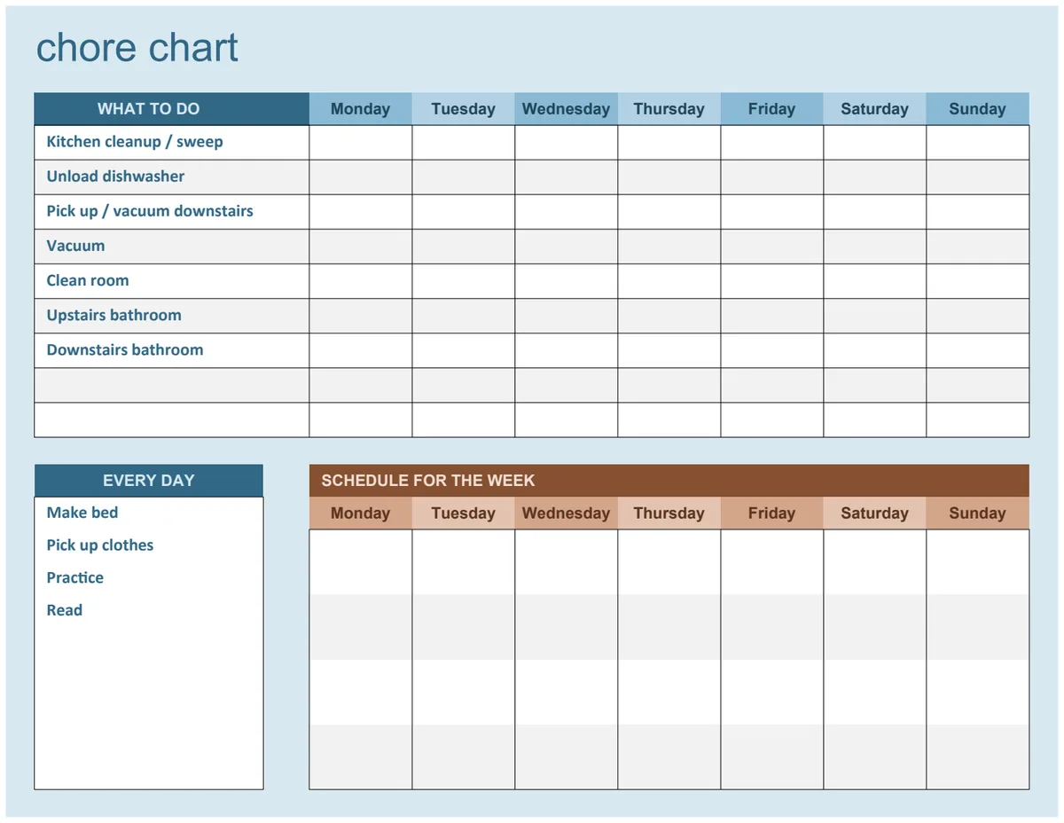 Chore Chart preview