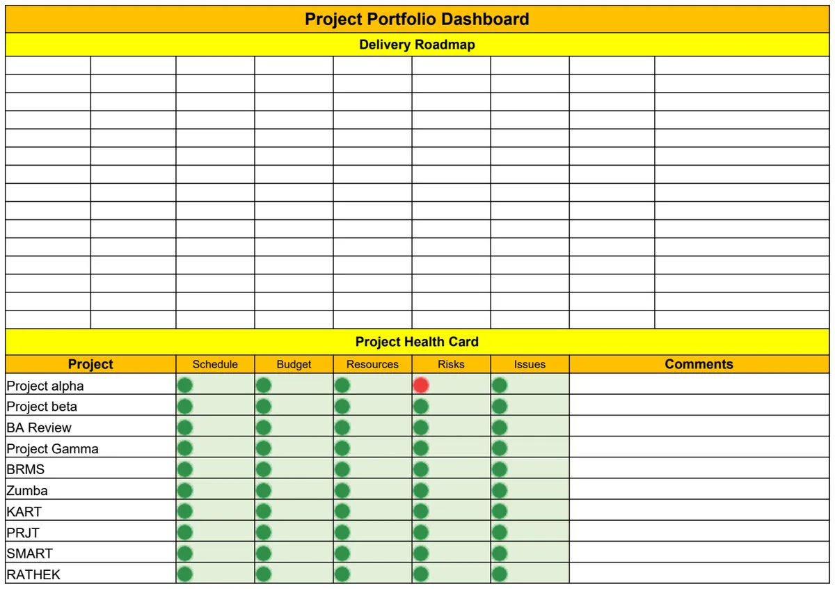 Portfolio Management Dashboard preview