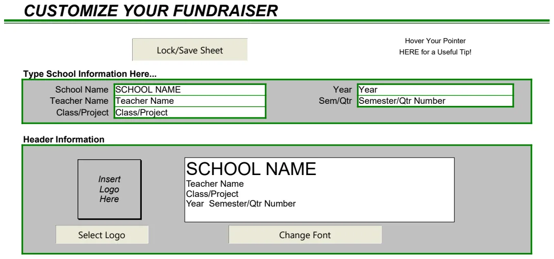 Fundraising Manager preview