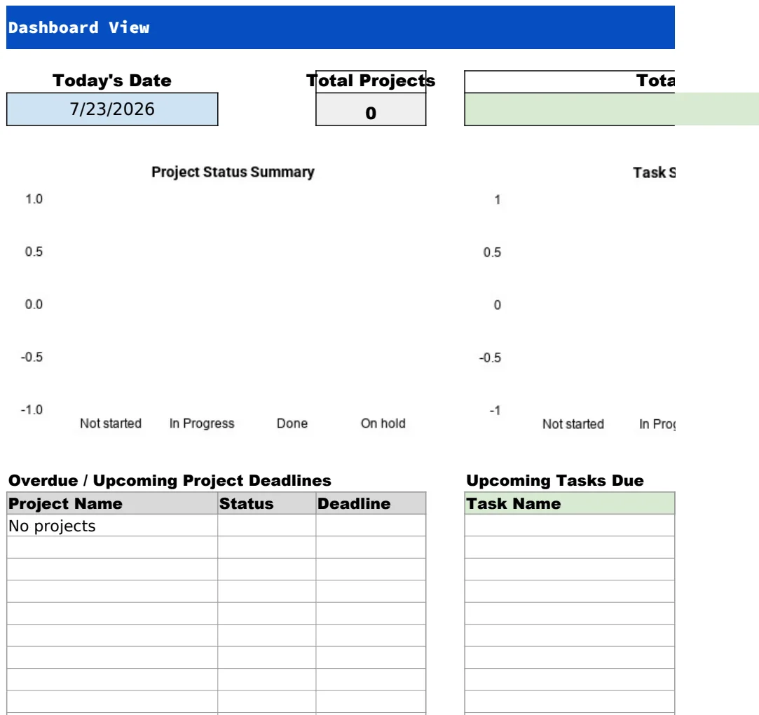 Ultimate Project Tracker preview