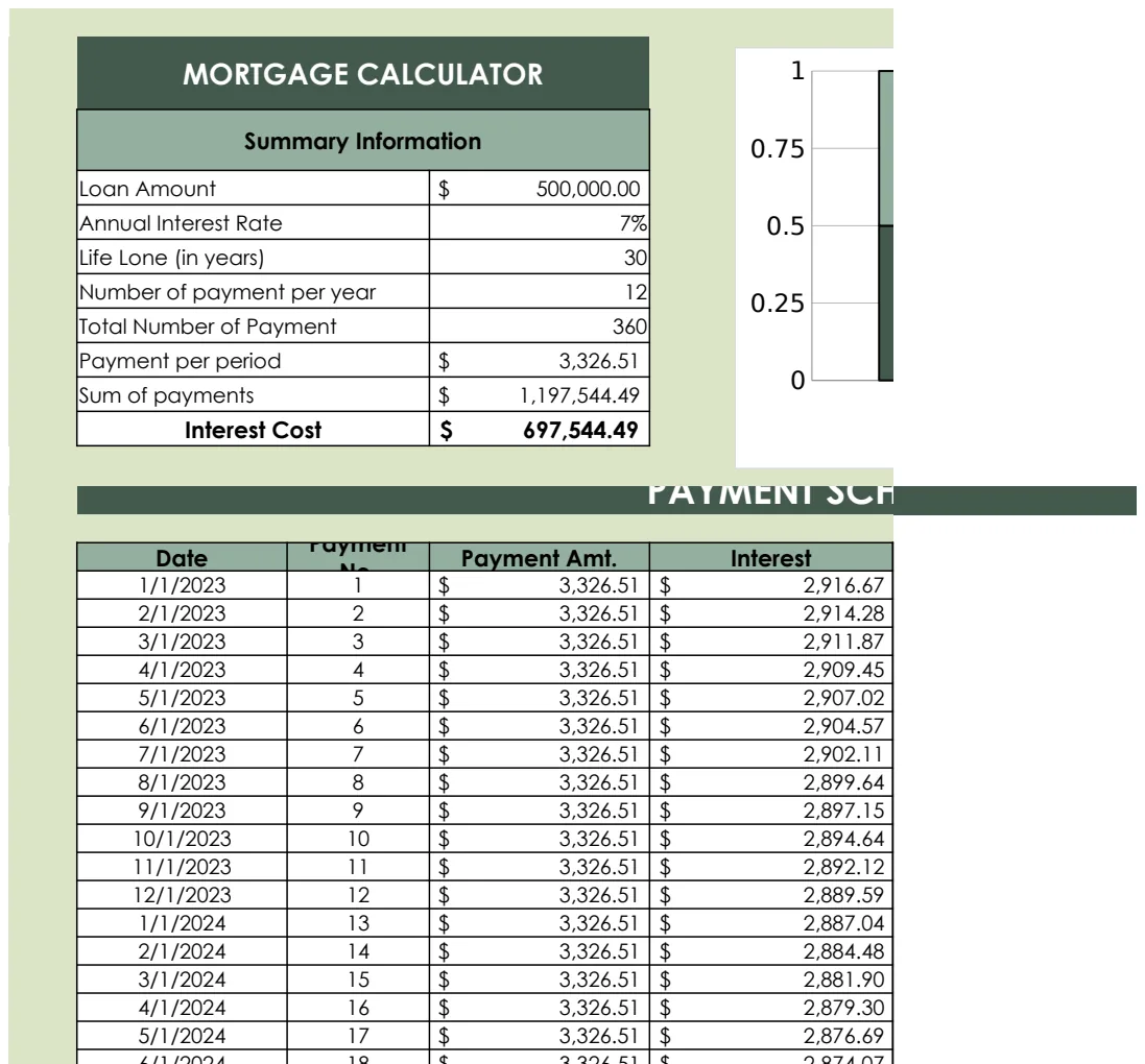 Home Mortgage Calculator preview