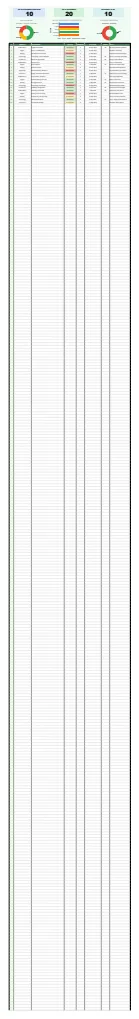 Student Assignment Planner Excel Template preview