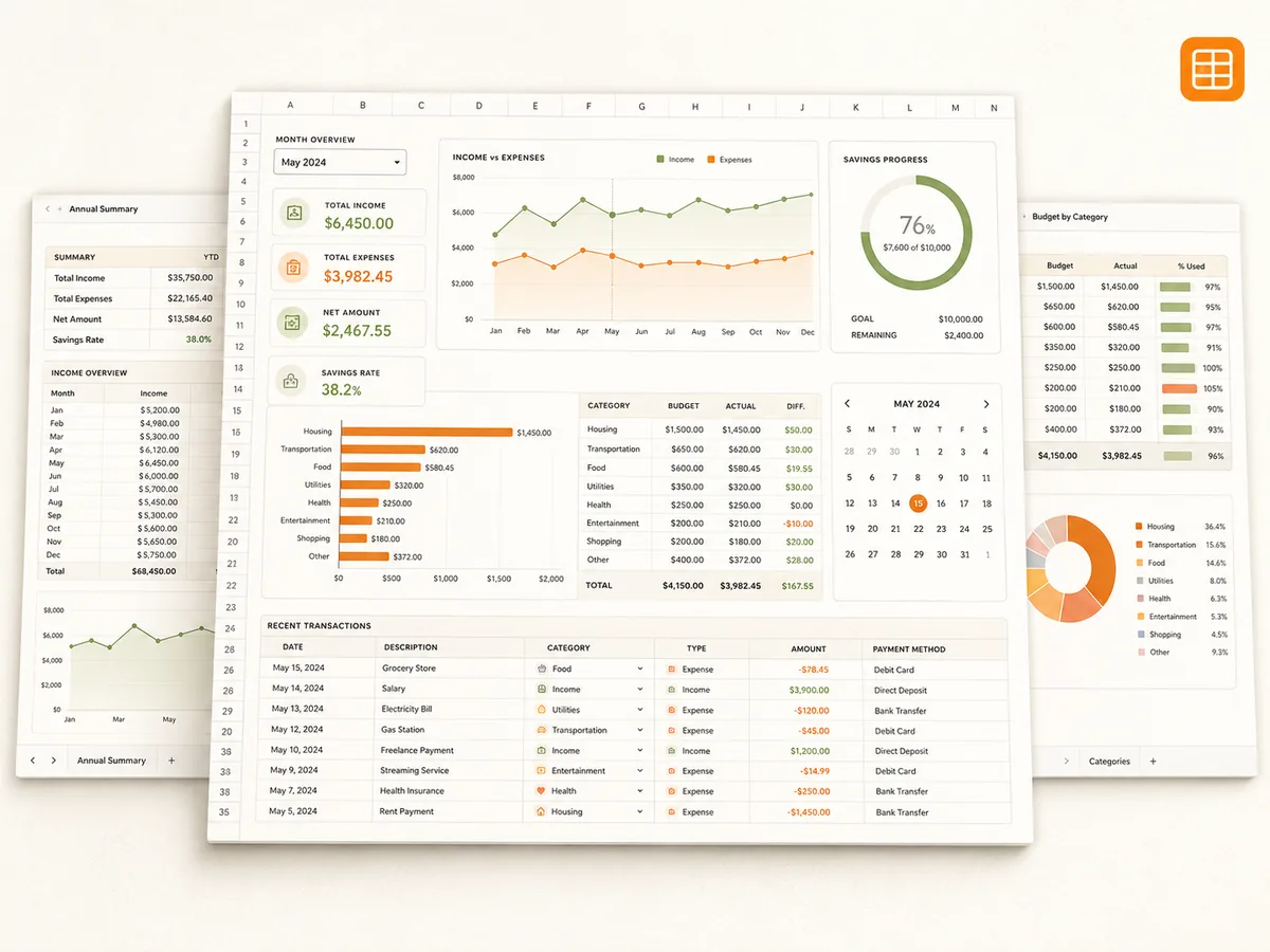 Budget Planner preview