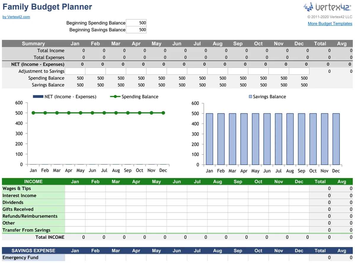 Family Budget Planner preview